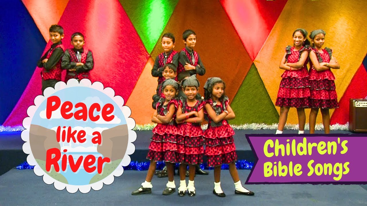 Peace like river | BF KIDS | Sunday School songs | Bible songs for kids | Kids action bible songs