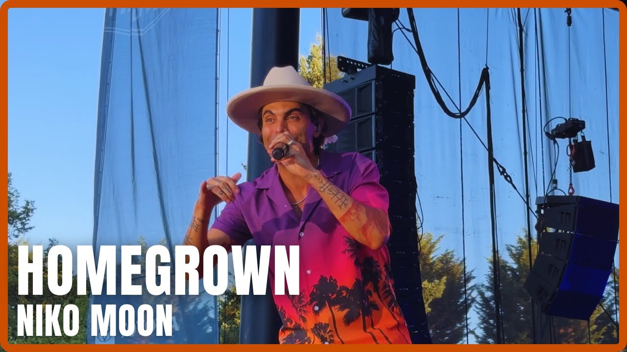 Niko Moon - Homegrown (LIVE) (4K) - Redmond, WA - Marymoor Park