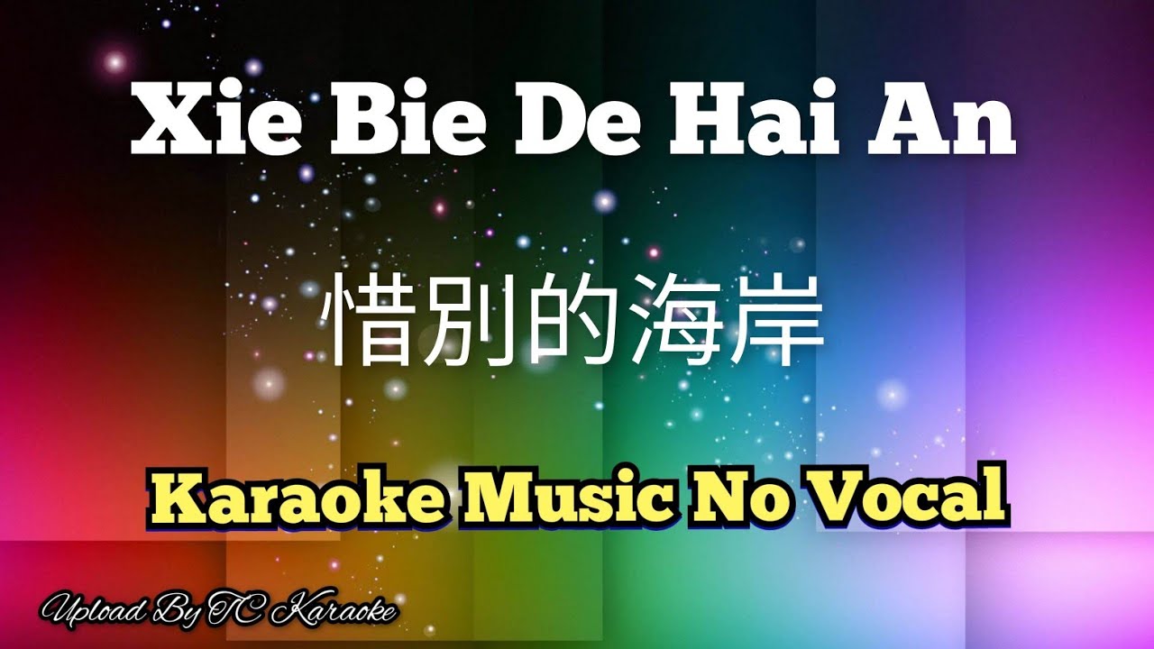 Xi Bie De Hai An 惜别的海岸 karaoke no vocal
