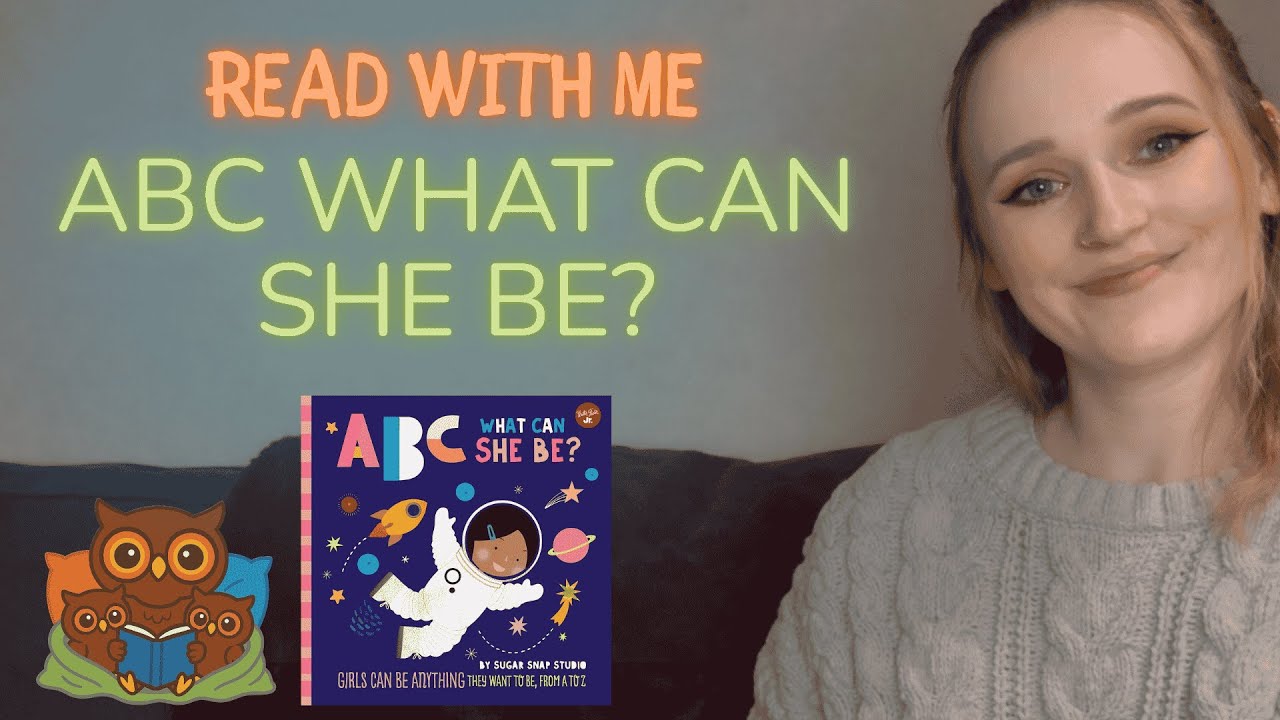 Read With Me: ABC What Can She Be? | Alphabet Story Read Aloud for Toddlers