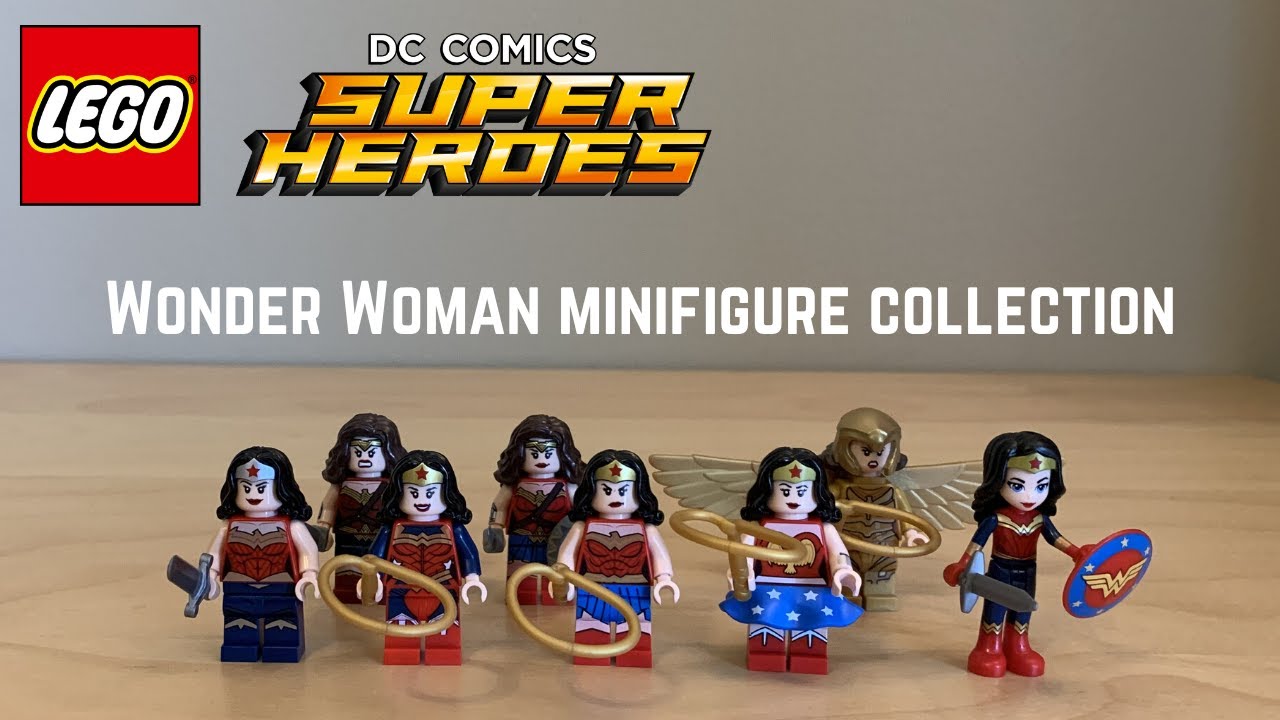 LEGO DC Super Heroes Wonder Woman Minifigure Collection!