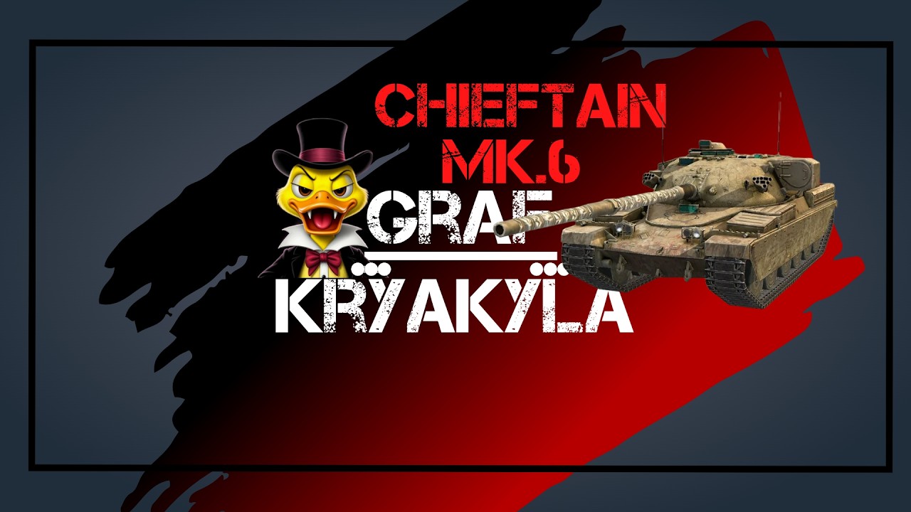 Легенда! Chieftain Mk.6 - Он нужен всем, кто хочет много урона! #tanksblitz #wot_blitz #новостиблиц