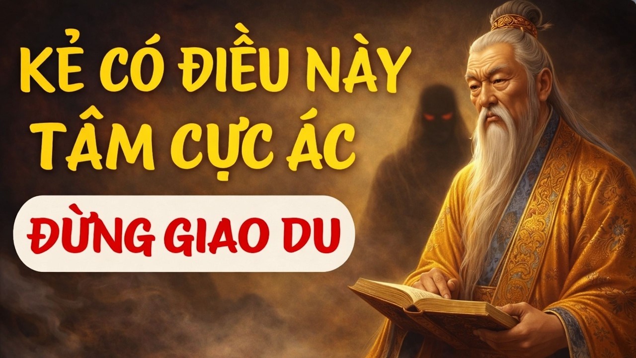 CỔ NHÂN CẢNH TỈNH: NGƯỜI CÓ 5 DẤU HIỆU NÀY, TÂM KHÓ LƯỜNG – TỐT NHẤT ĐỪNG GIAO DU