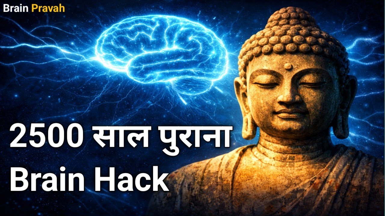 2500 साल पुराना Brain Hack | Gautam Buddha & Modern Science l Brain Pravah 