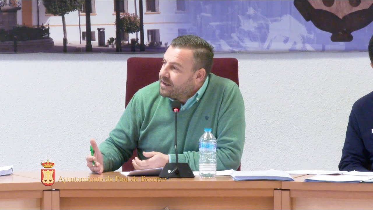 Pleno Ordinario del Ayuntamiento de Peal de Becerro del 28 Diciembre 2023.