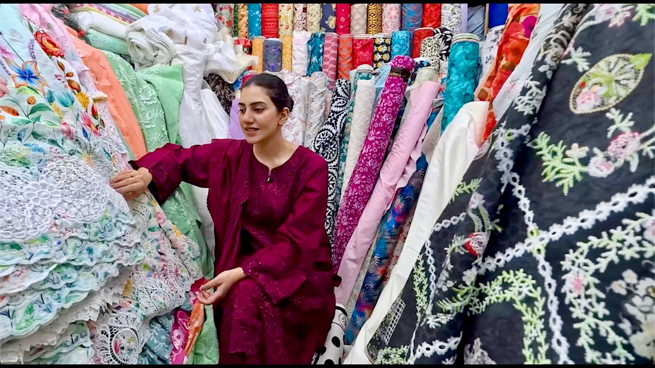 Blockprint lawn, broch&eacute; lawn, Sharbati Lawn, 3d lawn , Location chikankari print, soft printed lawn