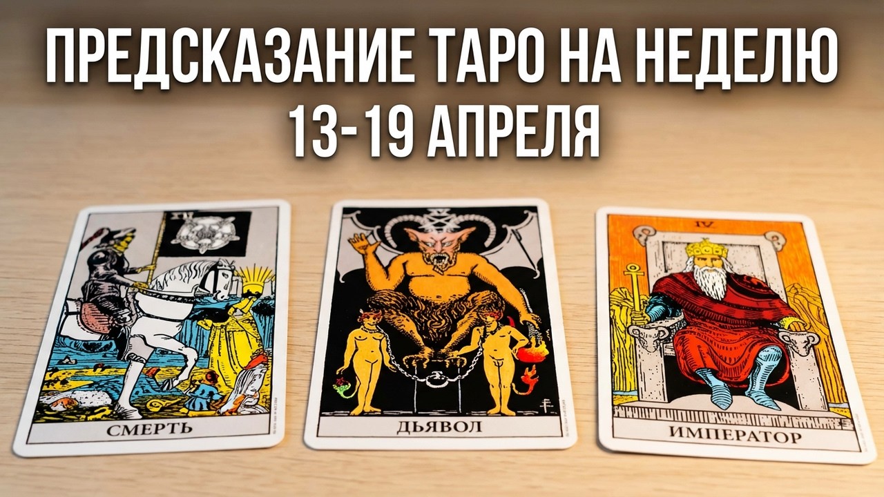 13-19 АПРЕЛЯ ПРЕДСКАЗАНИЕ ТАРО НА НЕДЕЛЮ ОТ ALFARD SWORDS 1