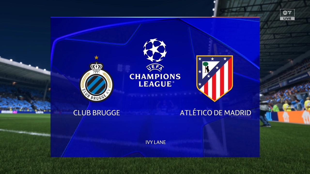 FC 26 - Club Brugge vs Atlético de Madrid | Knockout Stage UEFA Champions League | Highlights