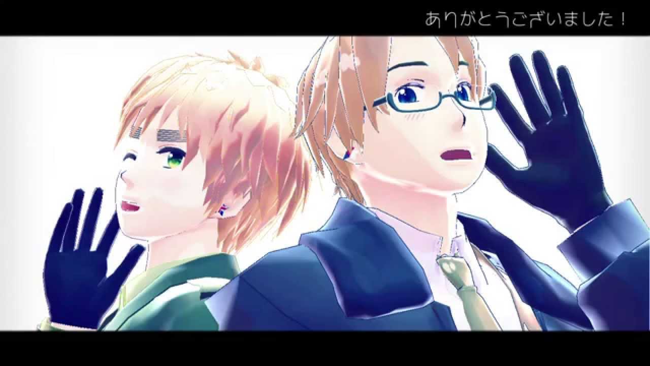 【APヘタリアMMD】GOTTA GOOD FEELING ！！ ＵＳＵＫ