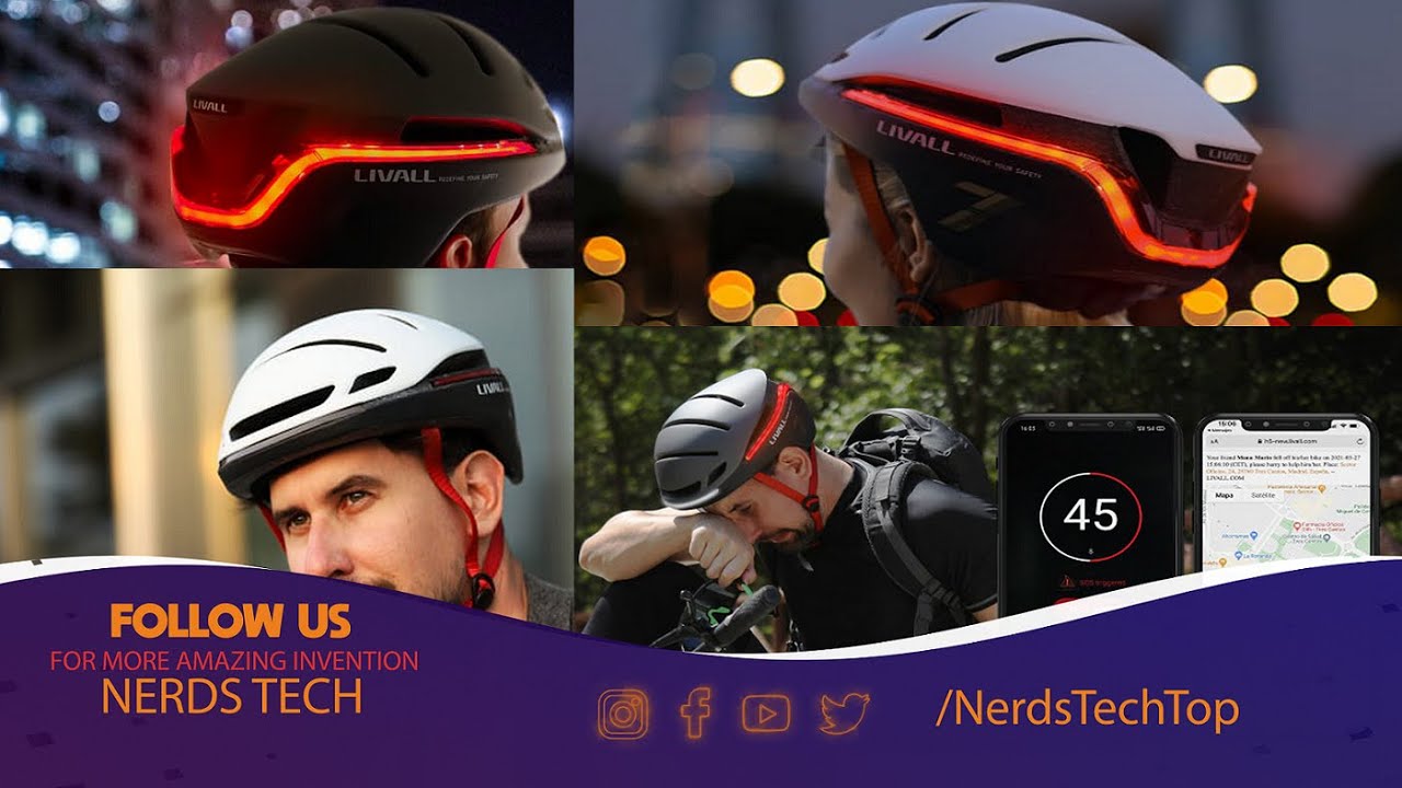 AMAZING ⚡  Bike Helmets Smart & Safe  - LIVALL - for Electric Bikes