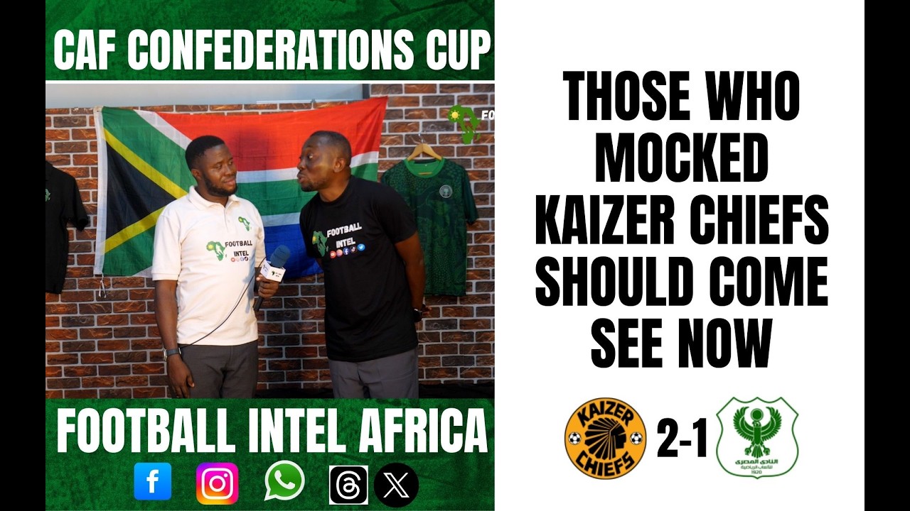 KAIZER CHIEFS 2-1 AL MASRY || CAF CONFEDERATIONS CUP HIGHLIGHTS
