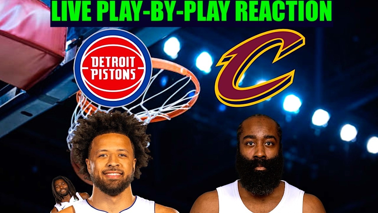 Detroit Pistons vs Cleveland Cavaliers NBA Play-By-Play Reaction 3/3/26 LIVE