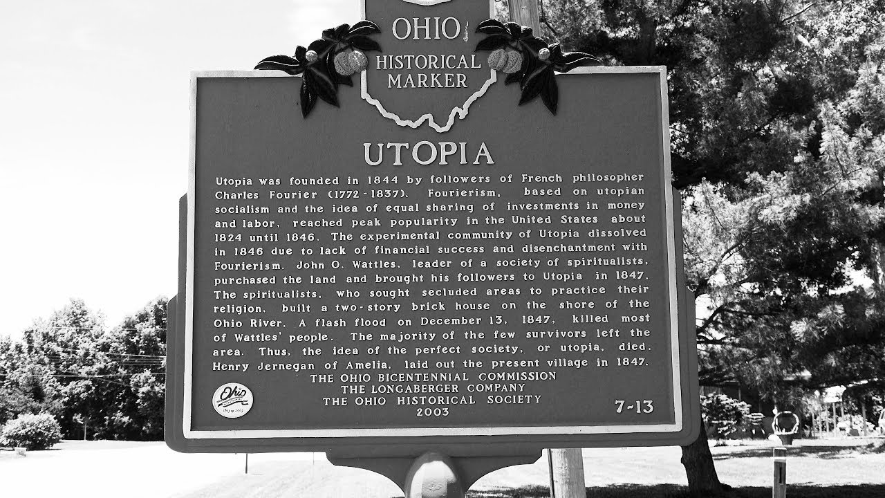 The  Ghost  Town  of  Utopia,  Ohio  and  the  Church  Built  10  Feet  Below  Ground