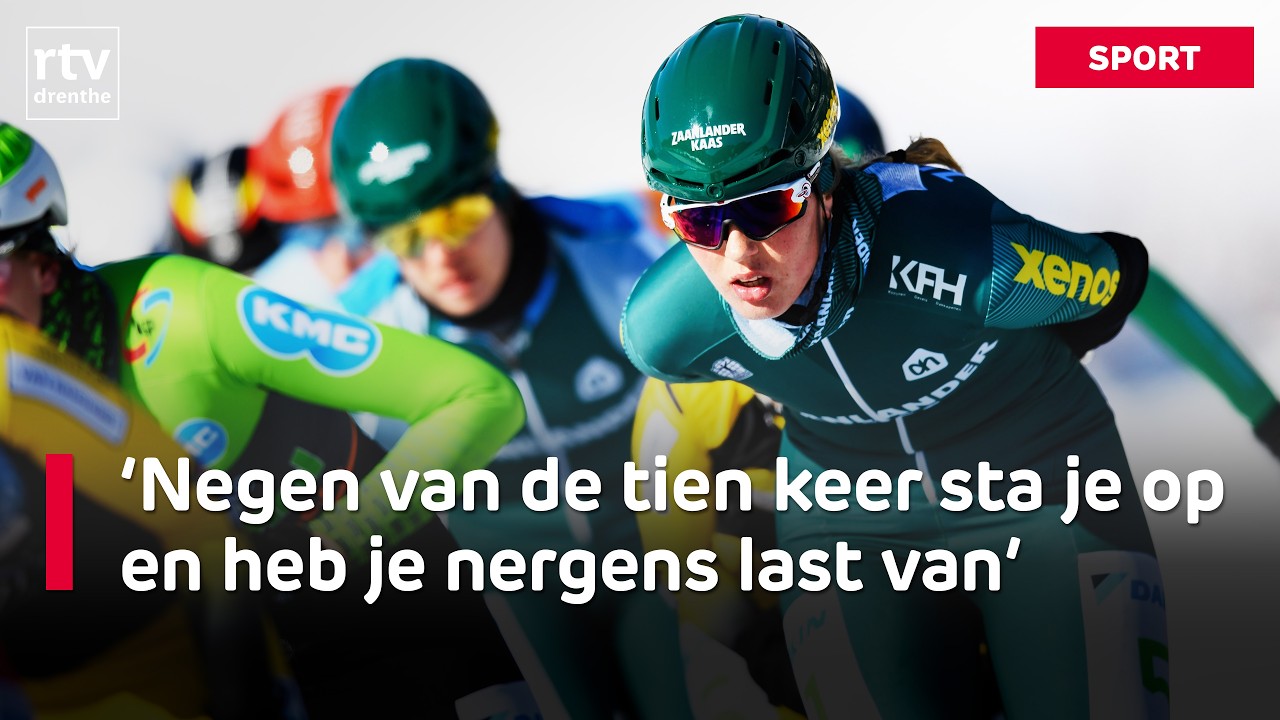 Maaike Verweij verlaat vroegtijdig natuurijswedstrijden in Zweden | Warming Up | RTV Drenthe