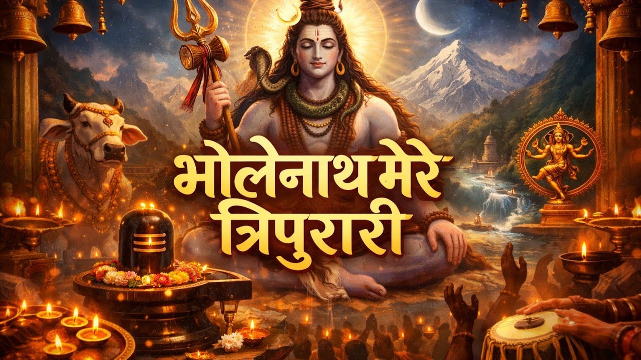 भोलेनाथ मेरे त्रिपुरारी | Powerful Shiva Bhajan | Har Har Mahadev | Shiv Bhakti Song 2026
