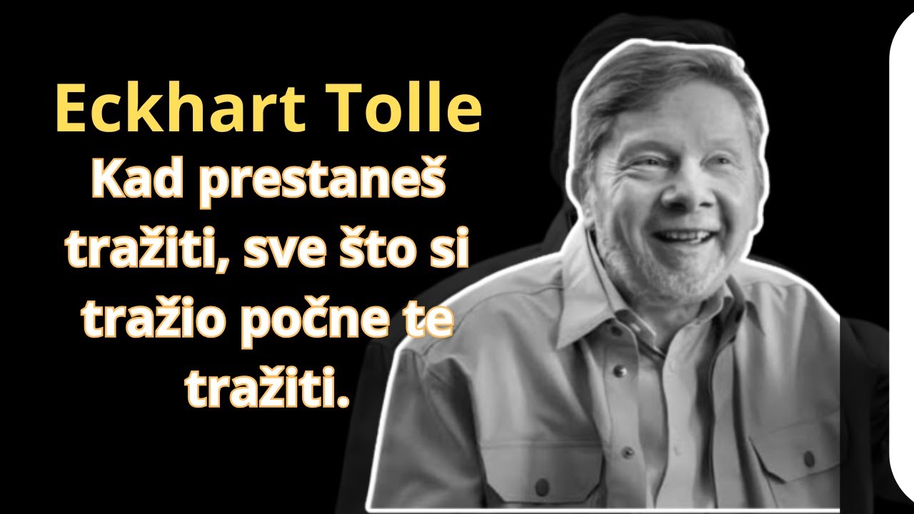 Zašto je druženje NAJGORA stvar koju možete učiniti | Eckhart Tolle