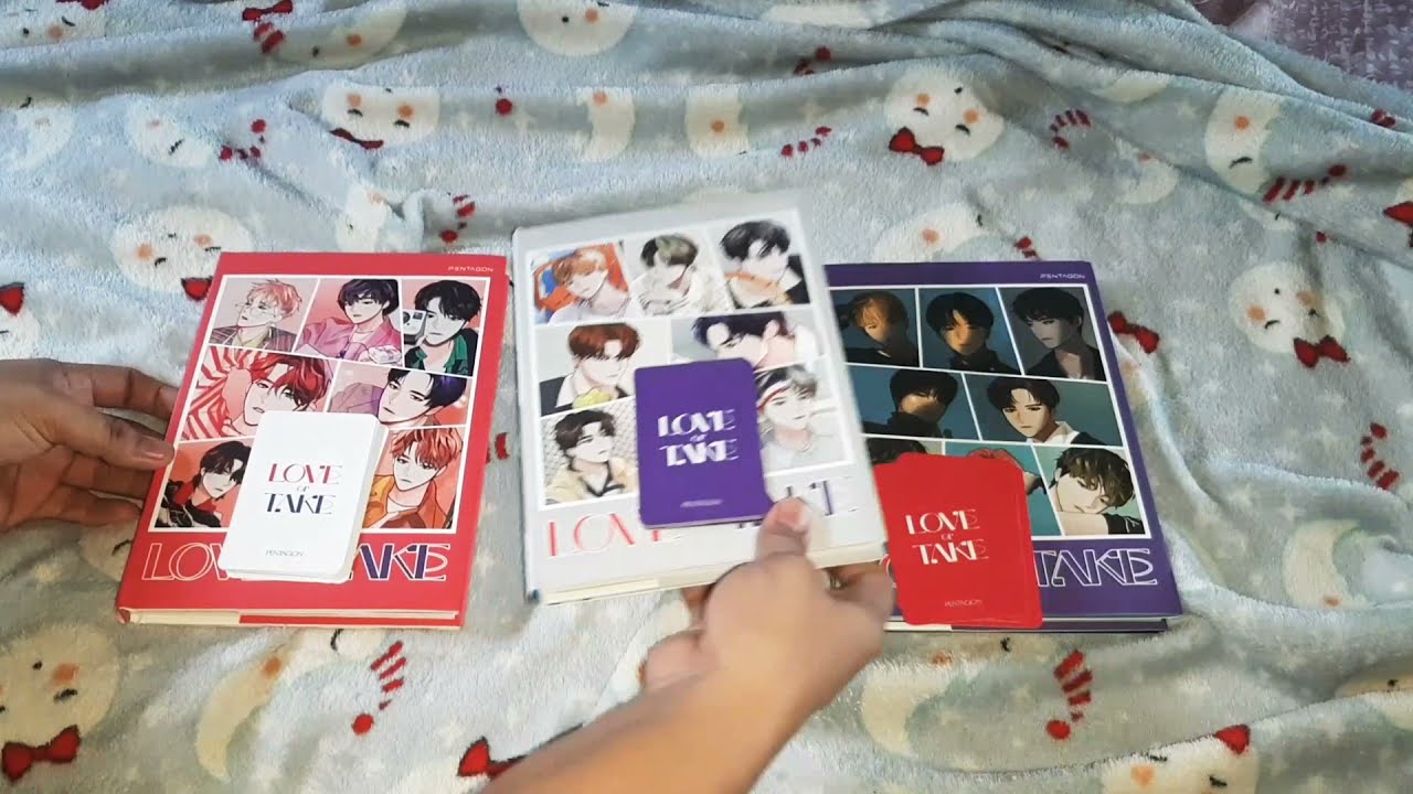 Unboxing Pentagon's 11th Mini Album Love or Take