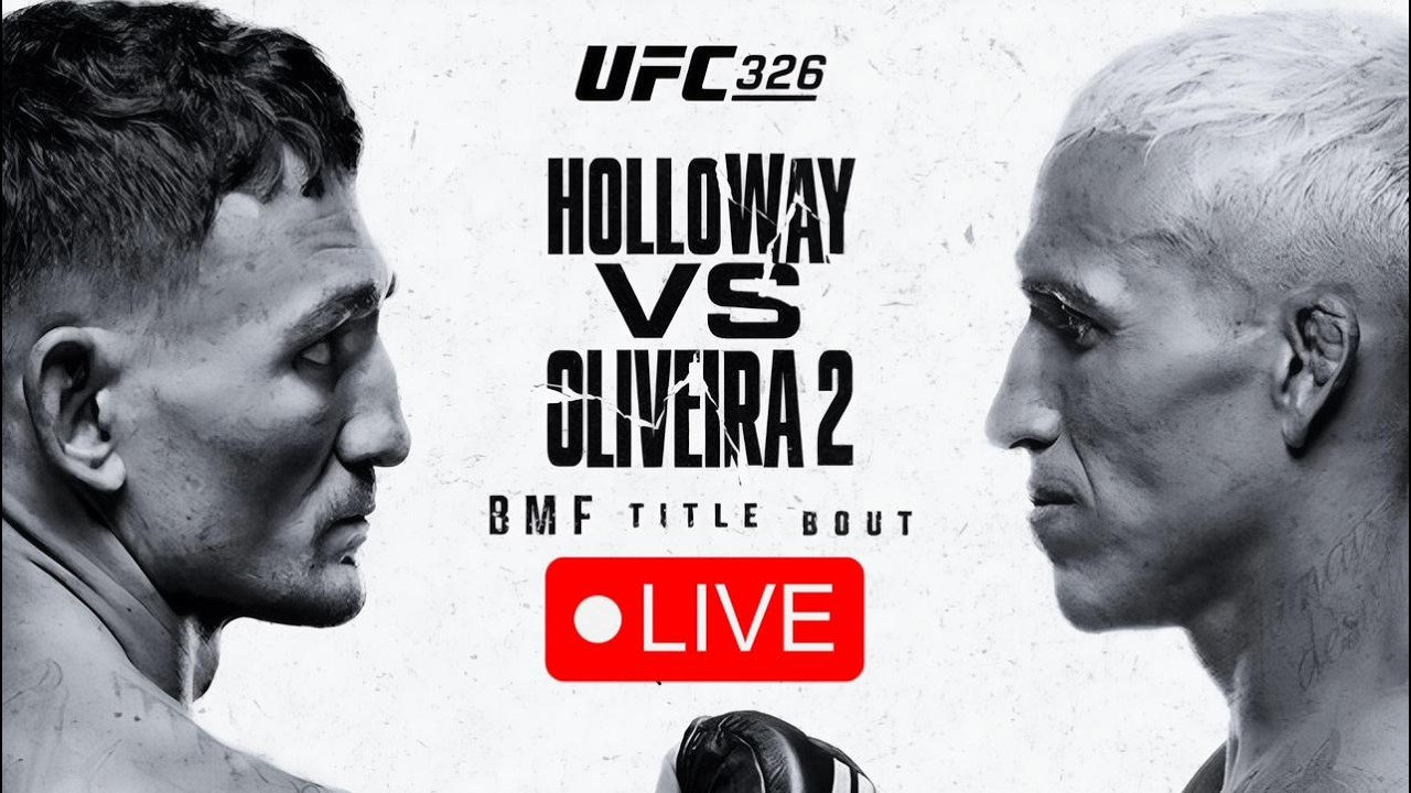 🔴 UFC 326 LIVE: MAX HOLLOWAY VS CHARLES OLIVEIRA FULL FIGHT LIVE WITH MMA DOST