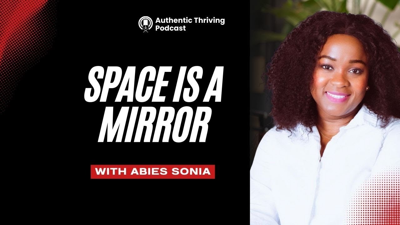 Space Is A Mirror: What You Allow Shapes Who You Become #space #abiessonia #mentalhealthawareness 