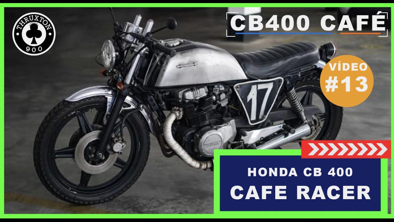 HONDA CB 400 CAFE RACER DO BATMAN!!!