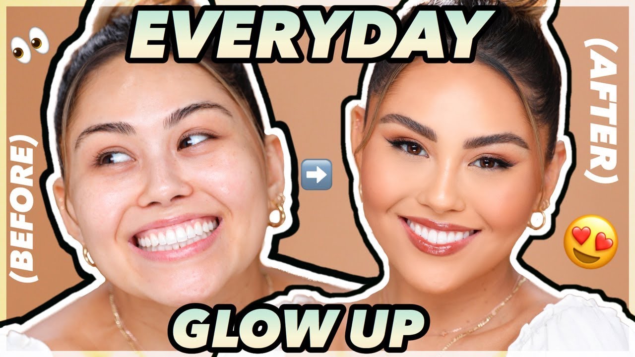Natural Glam Fall Everyday GLOW UP Makeup for Beginners | Roxette Arisa