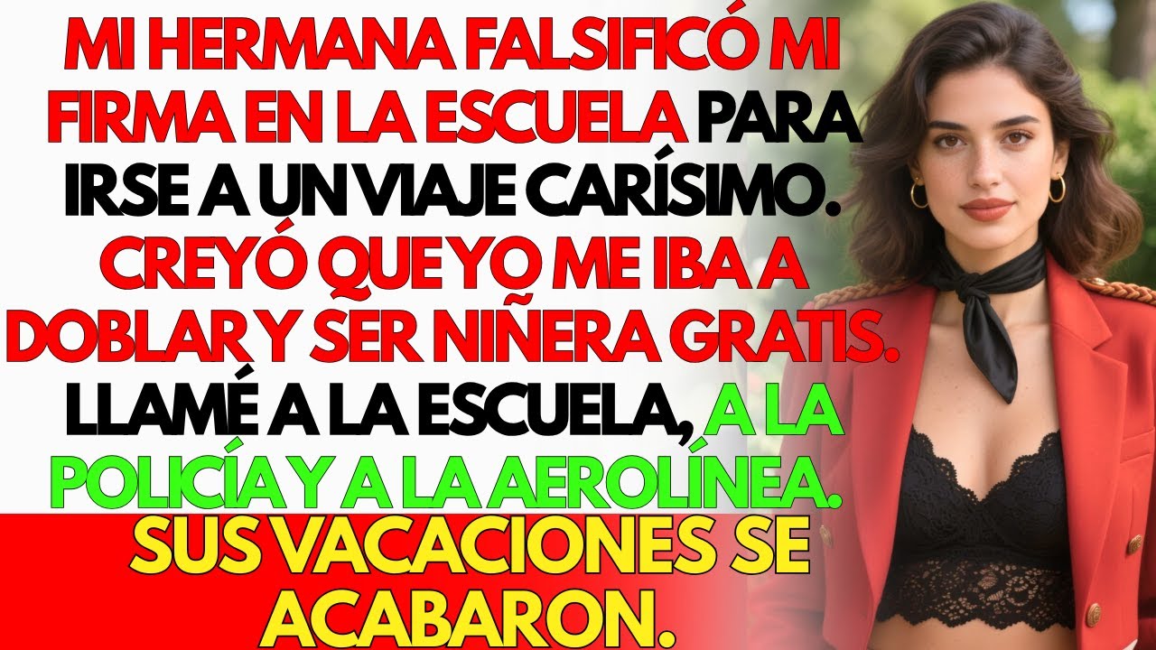 En Navidad mi hermana gritó: 