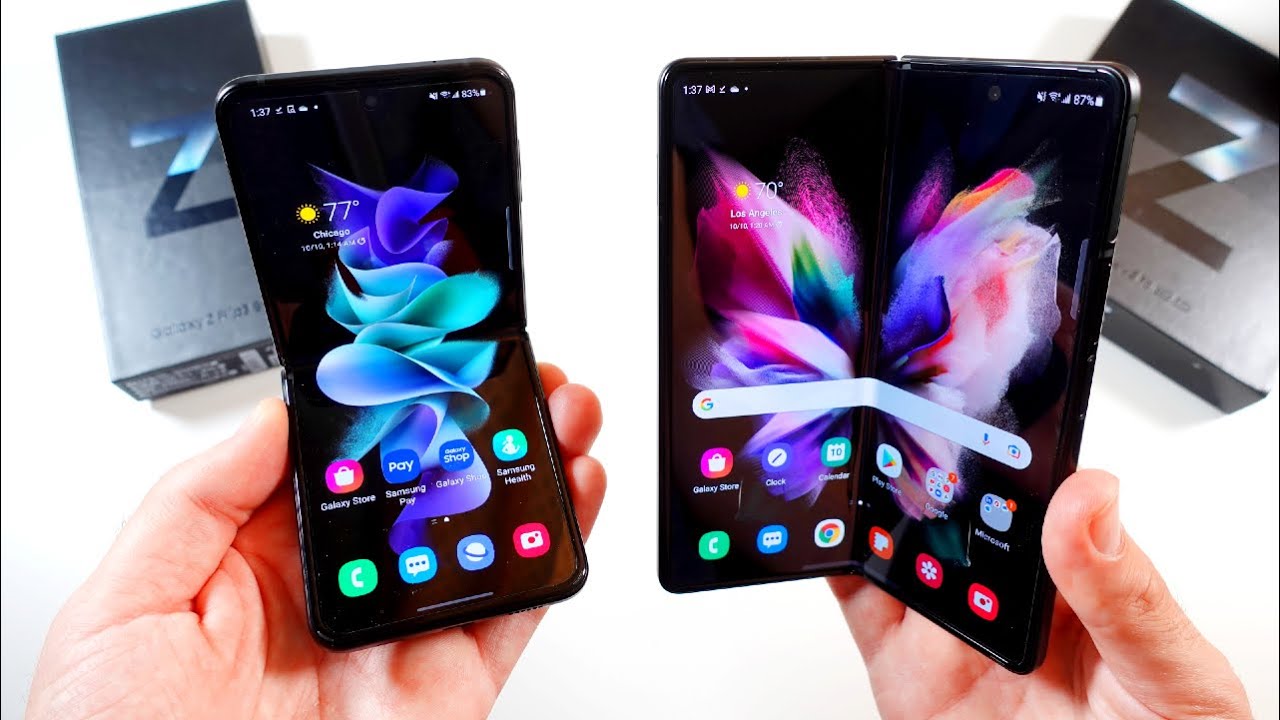 Samsung Galaxy Z Flip 3 and Fold 3 Display Deep Dive! - Diamond Pixel&trade; and Eco2 OLED&trade;