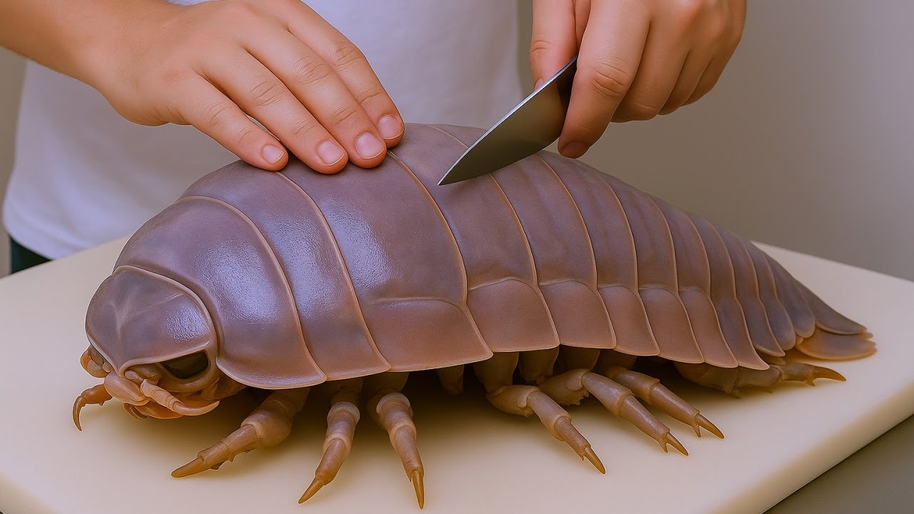 Unbelievable Giant Sea Beetle – Tastes Like Lobster? Must-Try Seafood Dish!