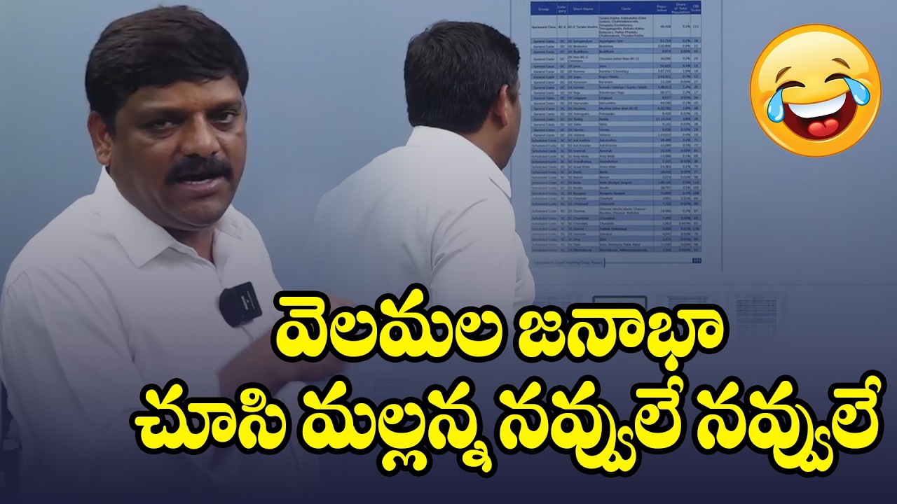 వెలమల జనాభా చూసి మల్లన్న నవ్వులే నవ్వులే || TeenmarMallannaofficial