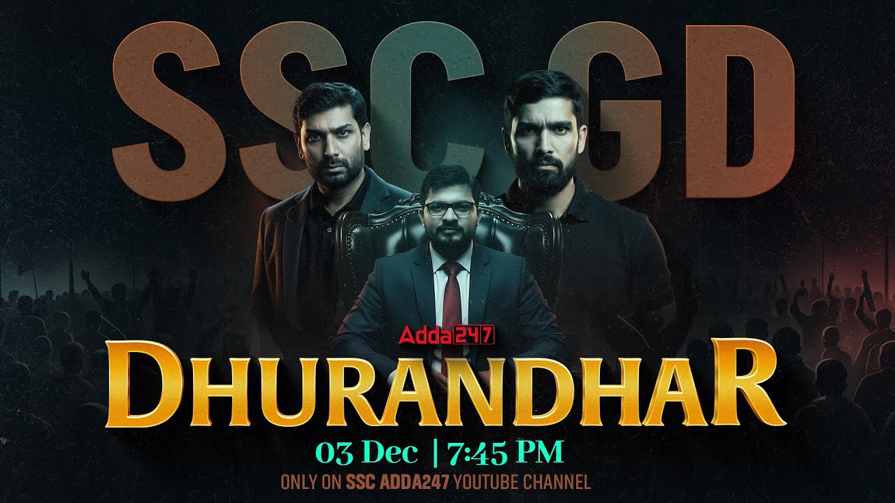 SSC GD 2025 Dhurandhar Batch | SSC GD New Vacancy 2025-26 | SSC GD Complete Preparation SSC Adda247