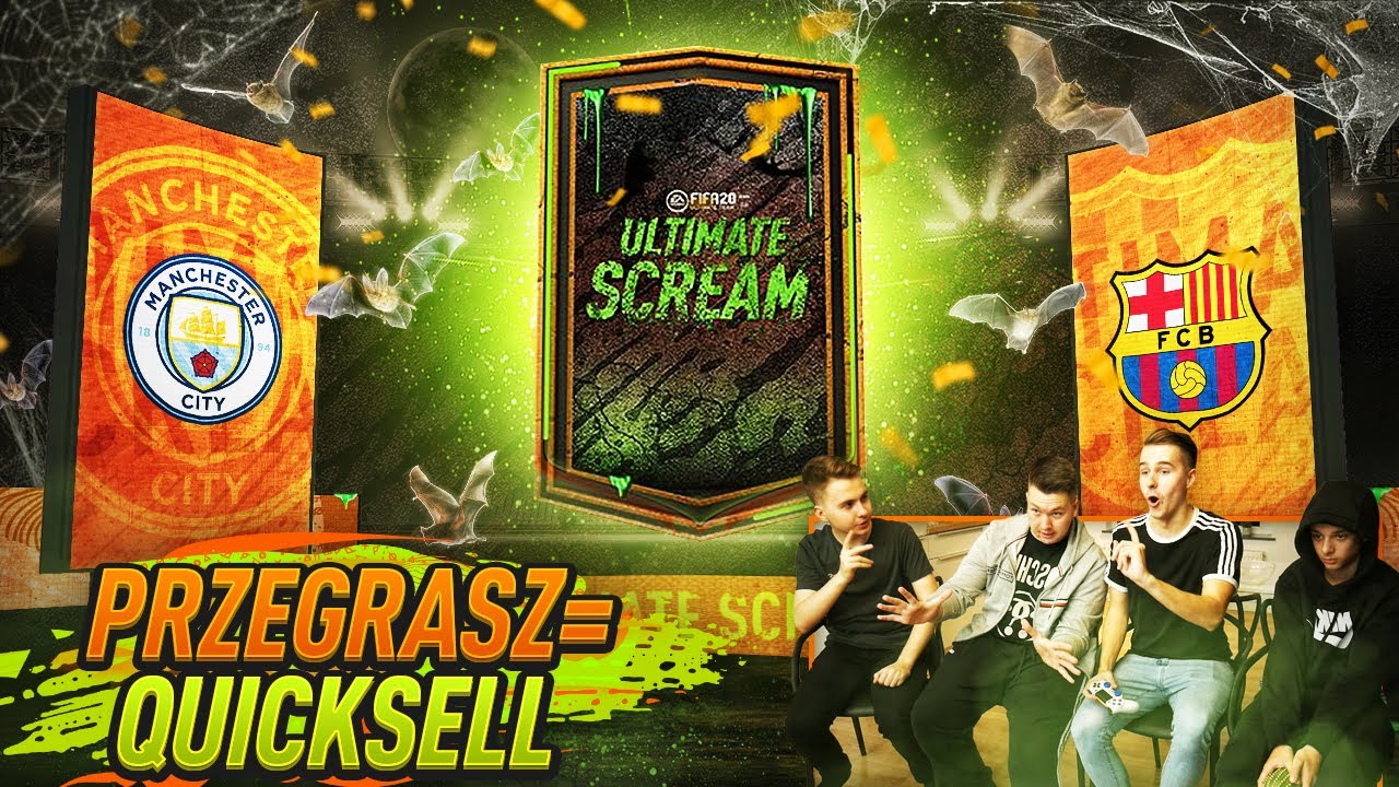 PRZEGRASZ = QUICKSELLUJESZ PACZKĘ! HALLOWEEN'OWA WOJNA NA PACZKI Z EKIPĄ! | FIFA 20