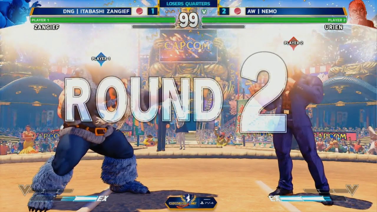 [FR] CAPCOMCUP 2017 - TOP8 part2