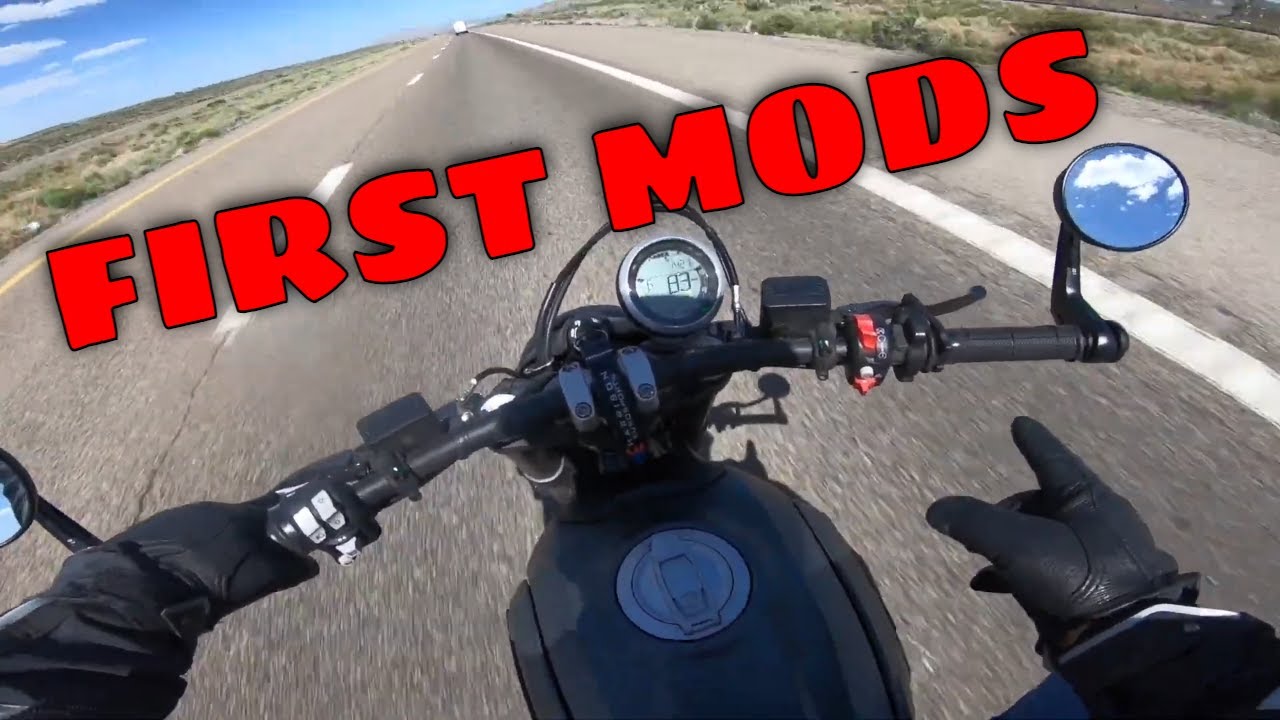 2022 Ducati 800 Scrambler Ride on the Freeway