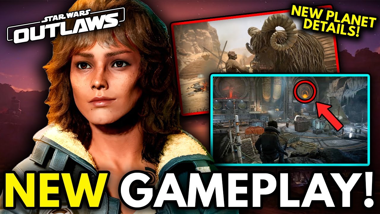 Star Wars Outlaws NEW Open World Gameplay & Planet Details Are INSANE! | News Update