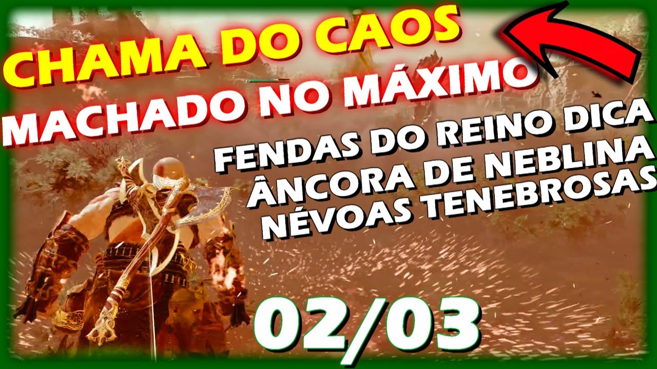 COMO FAZER NILFHEIM FÁCIL 02 - Como colocar o machado no MÁXIMO God of War 2018 #058