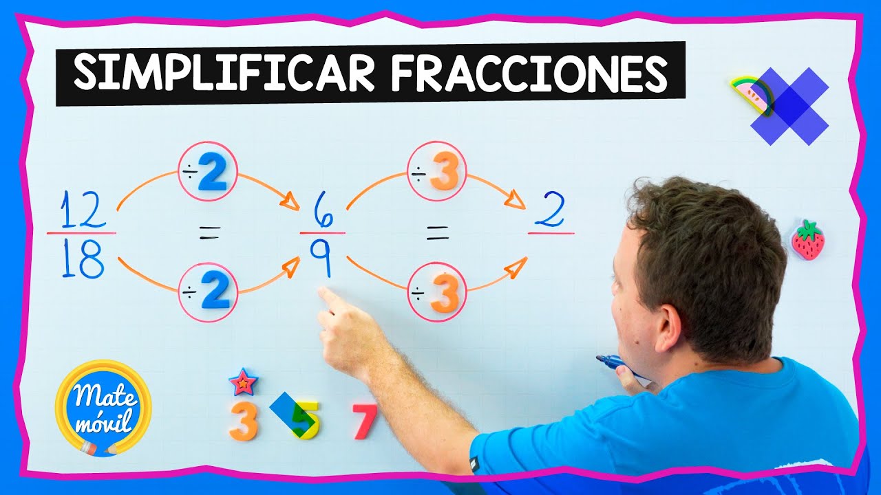 SIMPLIFICACI&Oacute;N DE FRACCIONES