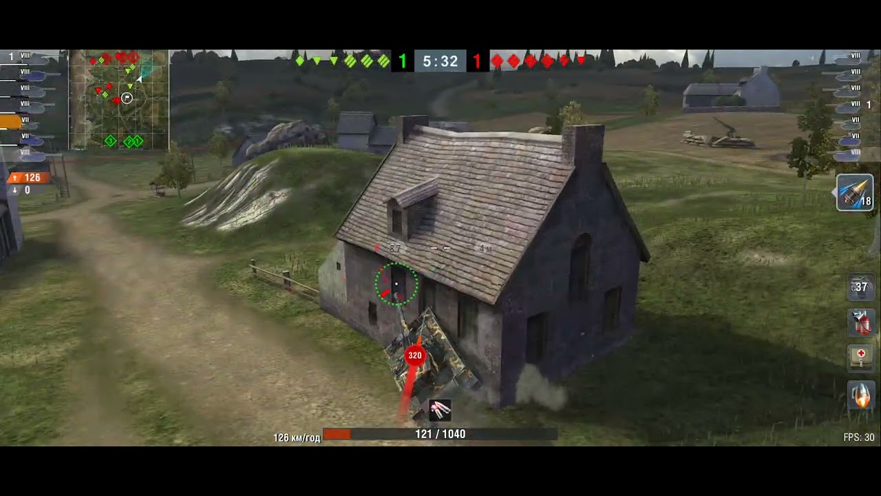 WOT Blitz. AMX 1375, win or loose?