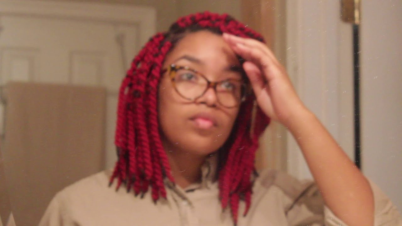 Yarn Twists on Locs Tutorial