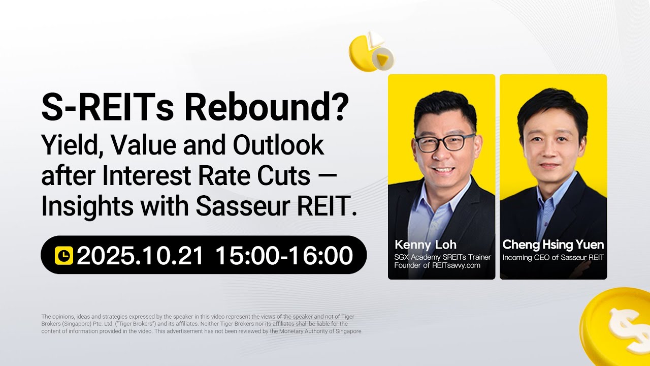 S-REITs Rebound? Yield, Value and Outlook after Interest Rate Cuts
