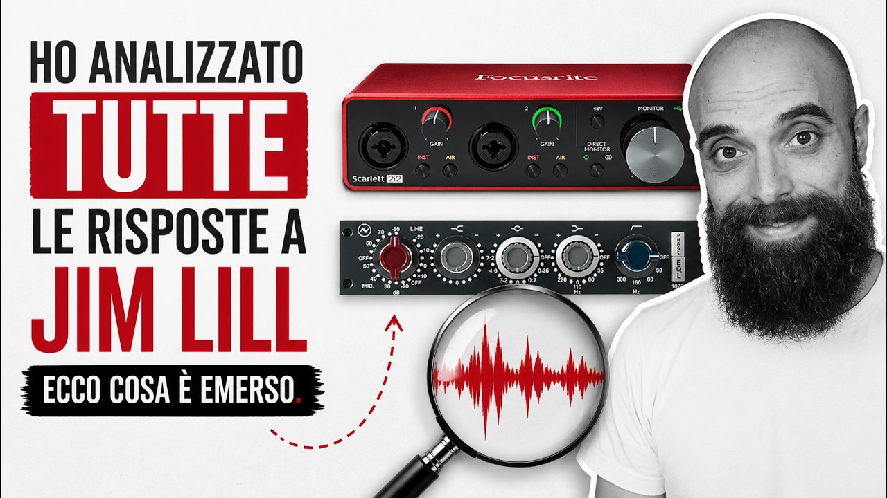 Il caso Jim Lill: chi ha davvero ragione sui preamplificatori?