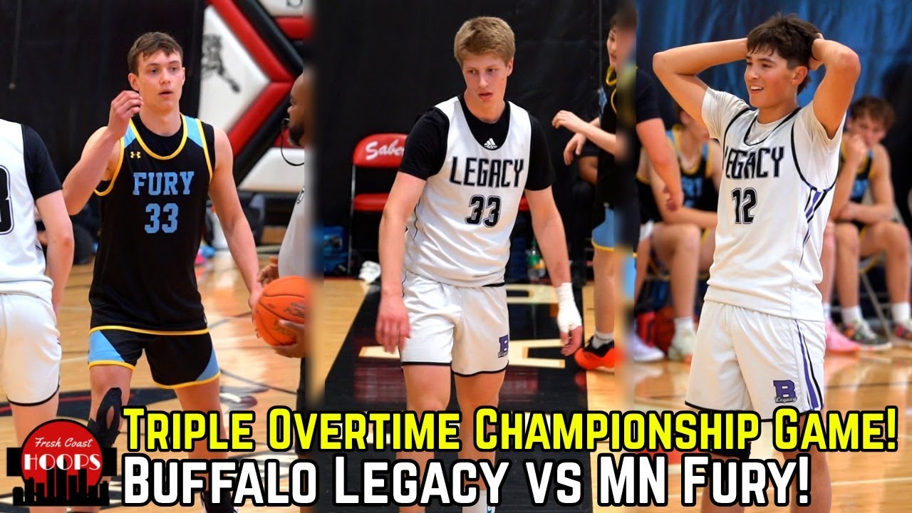 AAU Game Of The Season?! Buffalo Legacy vs MN Fury Goes To TRIPLE OT!