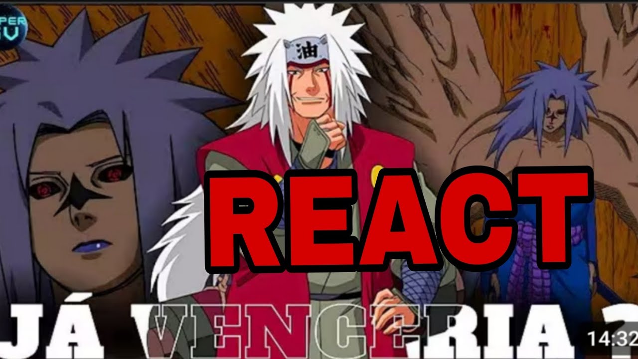 React - Sasuke Hebi VS Jiraiya @SuperGeekVerso