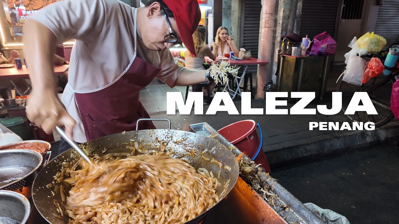 4 rekordy Guinnessa i najlepszy street food świata!? Malezja, Penang!