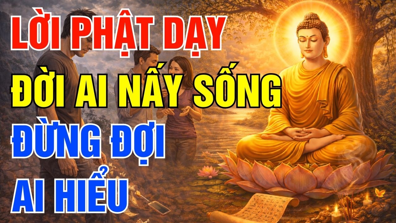 Lời Phật Dạy - Đời Ai Người Ấy Sống, Đừng Đợi Ai Hiểu, Không Ai Sống Thay Cuộc Đời Bạn!