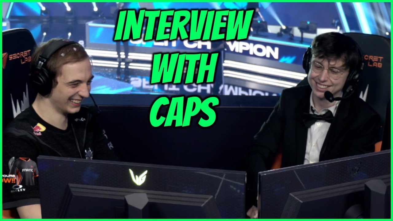 Caedrel Interviews G2 CAPS After Winning LEC Finals