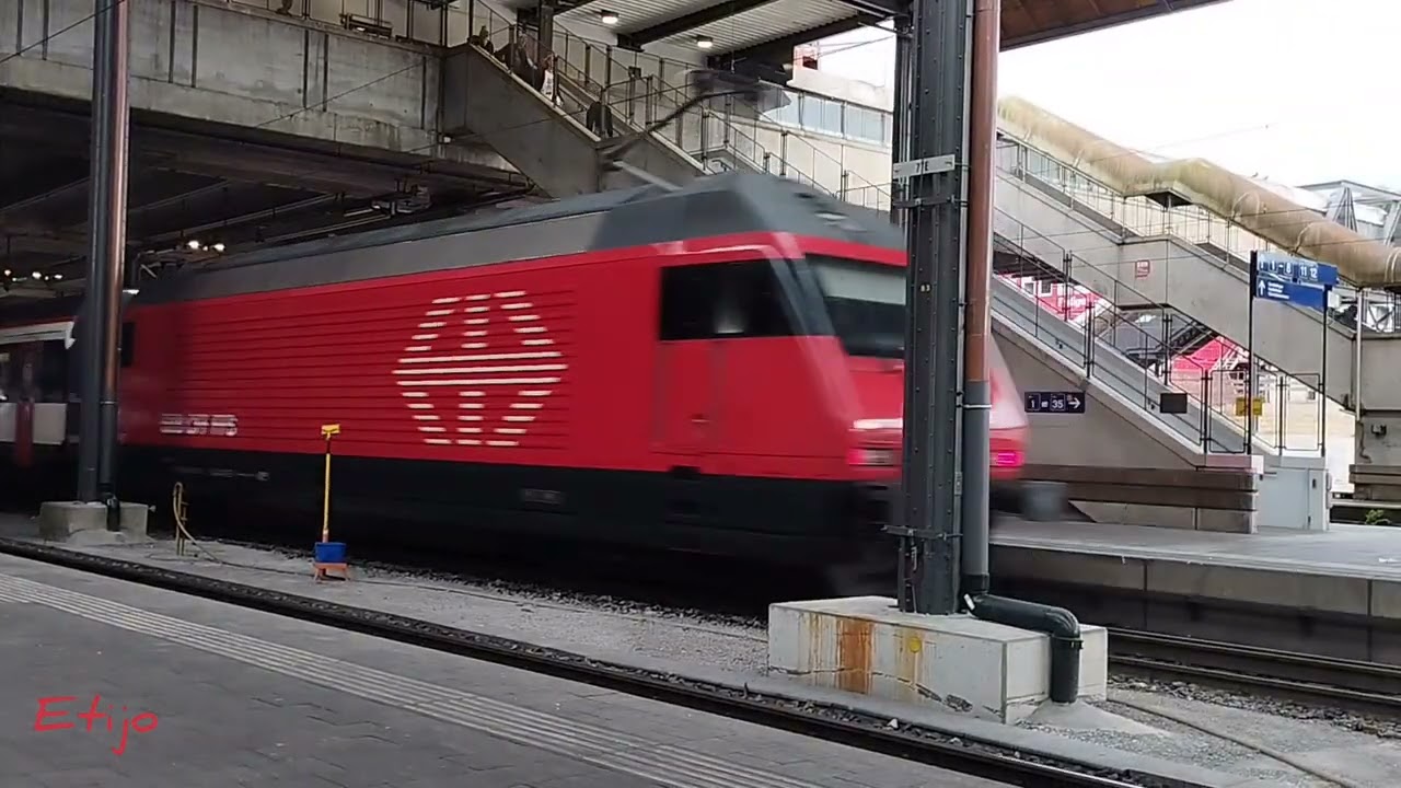 Spot en gare de Bâle SBB