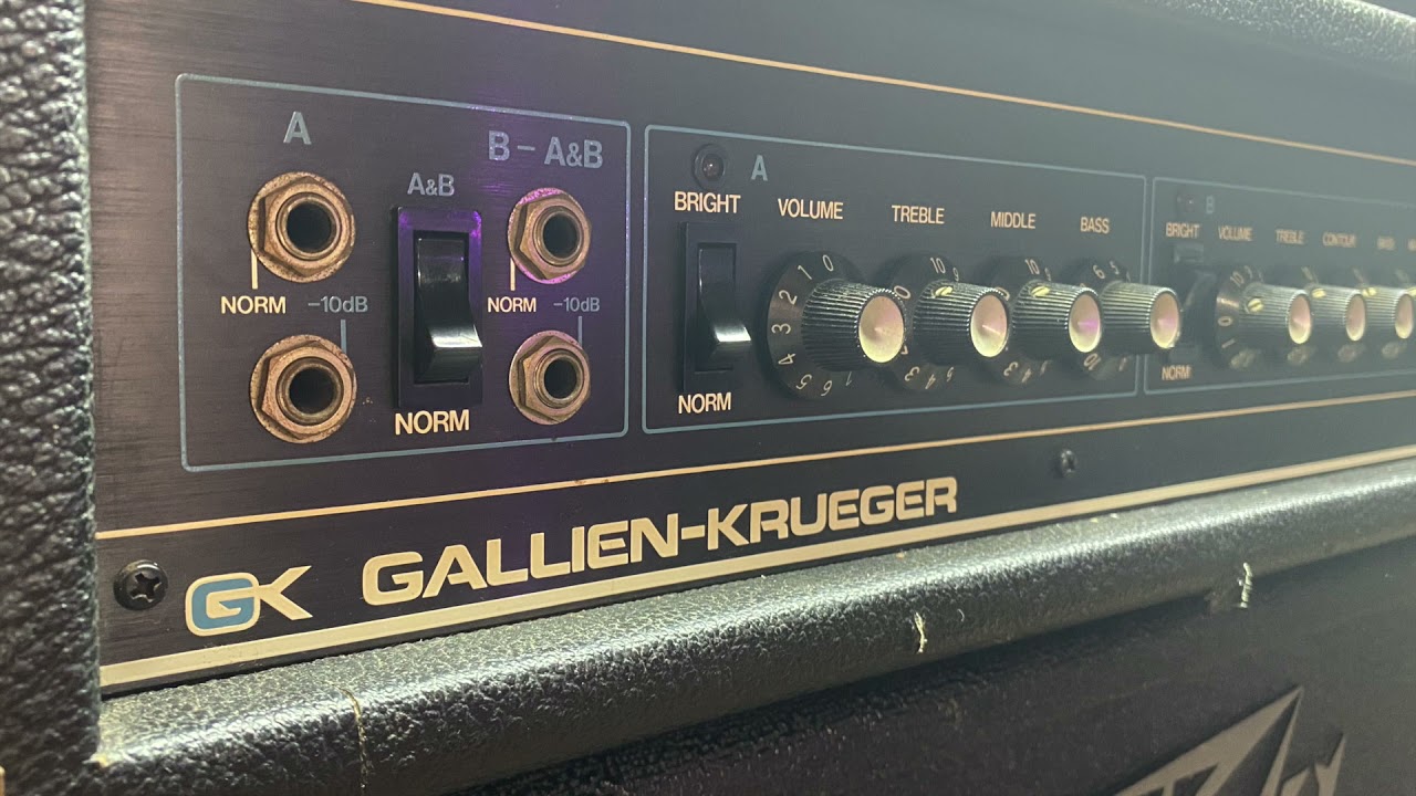 1975 GALLIEN-KRUGER GT200 GUITAR AMP