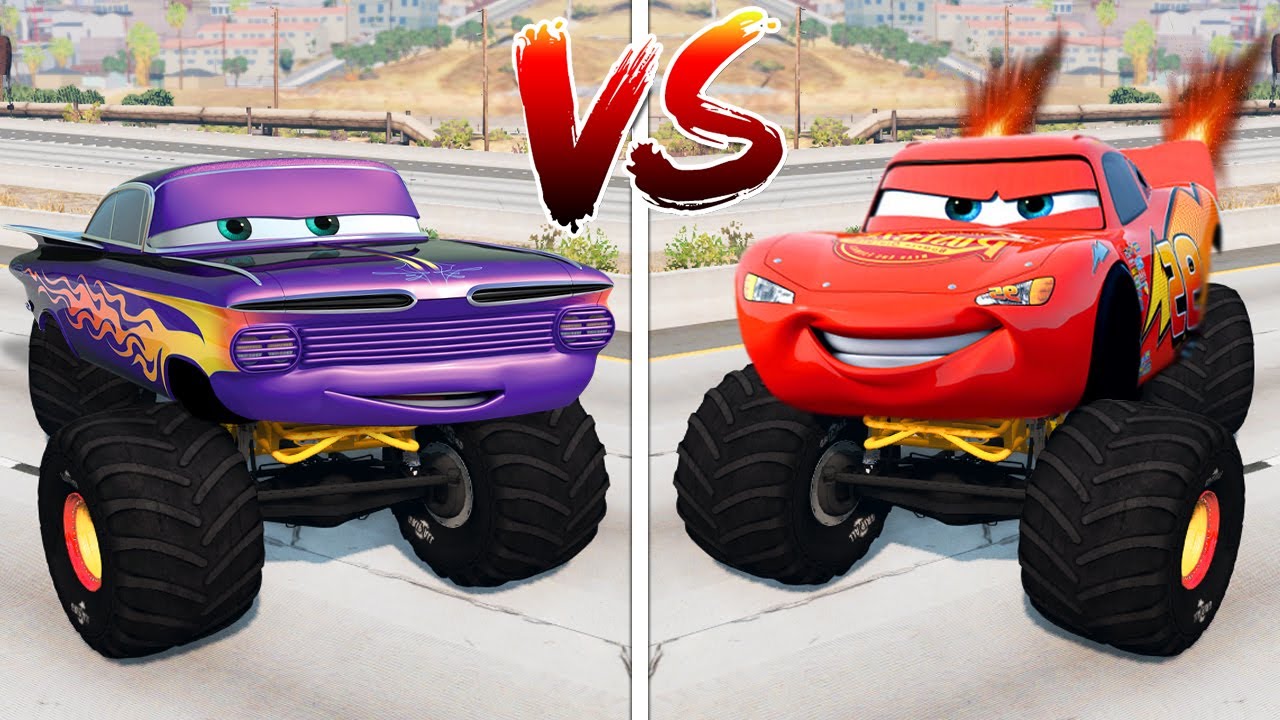 Monster Truck Lightning Mcqueen VS Monster Truck Ramone From Pixar's Cars – Which is best?