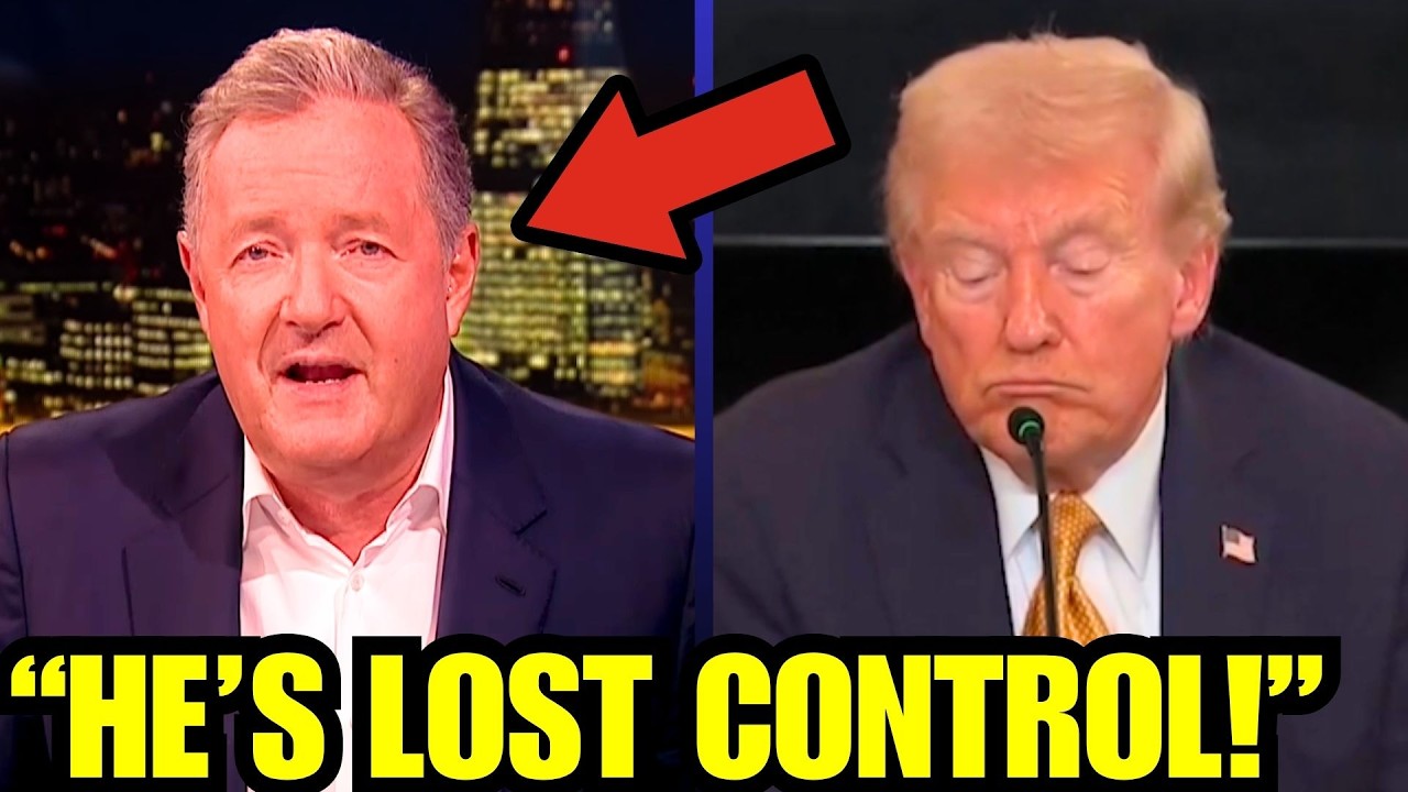 Piers Morgan ADMITS Trump has LOST ALL CONTROL