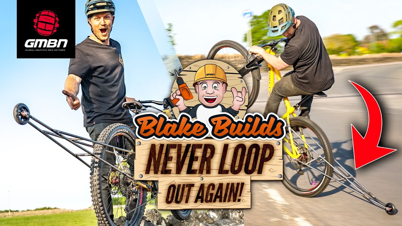 Building A Wheelie Bar For My Mountain Bike | Blake Builds